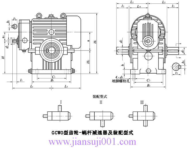 GCWO100GCWO125GCWO160GCWO200GCWO250͵ټ΁U΁݆֮ϵX݆-΁UpbʽcҪߴ磨JB/T7008-1993