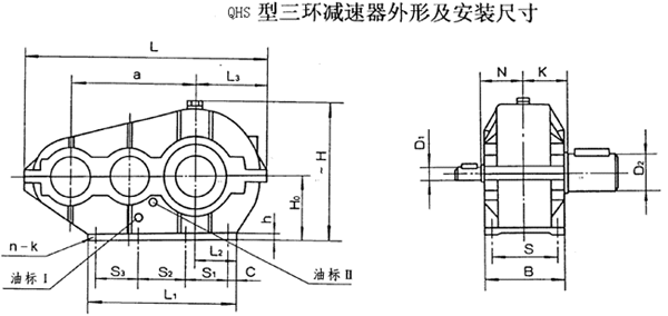 QSH250QSH320QSH400QSH500QSH630h(hun)pٙCʽcҪߴYB/T79-1995